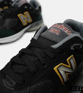 کفش کتانی مشکی سبز NEW BALANCE 990