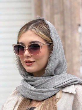 عینک آفتابی زنانه گوچی مدل آواکسیس کد 0391 علیدسا (عسلی براق)