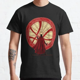 تیشرت کلاسیک مارول | تیشرت Marvel طرح Doctor Strange Magic کد 113887