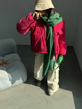 کاپشن بادکنکی پافرشو