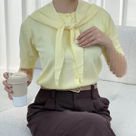 بلوز بافت کلاه دار 1007874