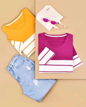 تیشرت راه راه 400286