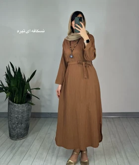 پیراهن مانتویی طهورا