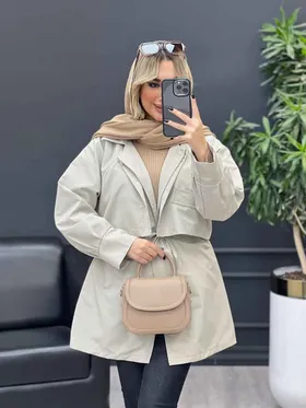 بارانی ژیله جیب نما