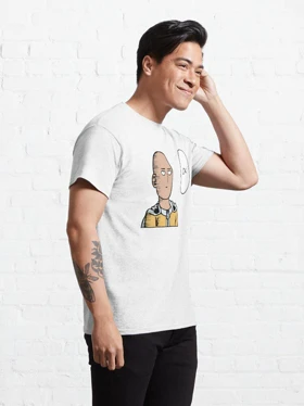 تیشرت مرد تک مشتی | تیشرت One Punch Man طرح one ok punch merch کد 123866