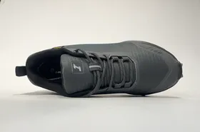 کفش ضدآب اورجینال مردانه آی رانر I-runner رنگ ذغالی رویه برزنتی