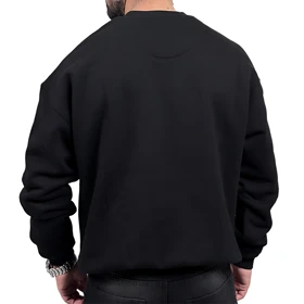 دورس مردانه مشکی سه نخ طرح JUST BE