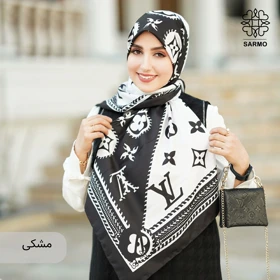 روسری ابریشم کجراه لوورا