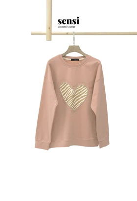 دورس 3نخ قلب دور نگین چاپی