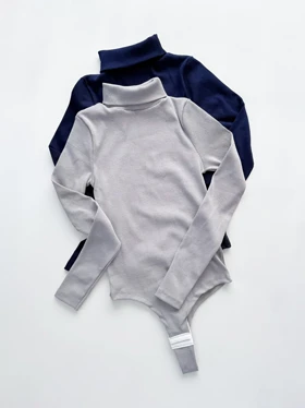 بادی کبریتی یقه اسکی ساده