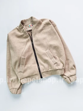 بامبر فوتر ساده جیب‌دار