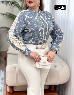 شومیز سوزندوزی میگل 3037