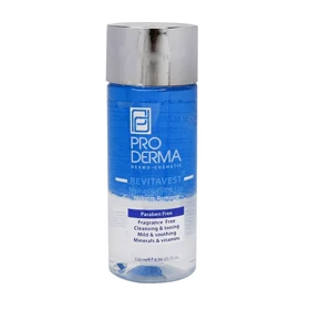 محلول پاک کننده آرایش چشم و لب دو فاز پرودرما 100 میل