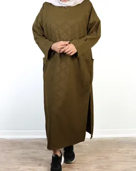 پیراهن ساحلی زنانه طرح لوزی 0512