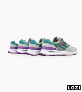 کفش کتانی طوسی آبی بنفش REEBOK Unphased Pro