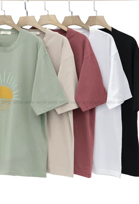 تیشرت غروب چاپی