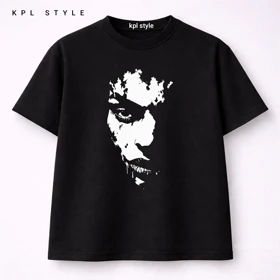 تیشرت باکسی صد درصد پنبه طرح انتزاعی | مناسب استایل خیابانی | کد 1405