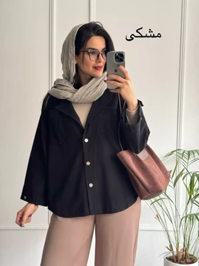 مانتو کتان جین رنگی شایلین