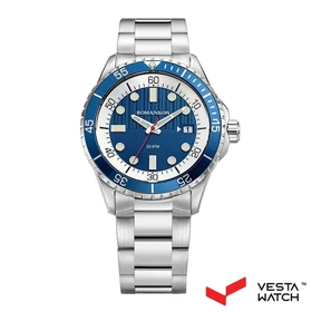ساعت مچی مردانه رومانسون ROMANSONمدل AM4BS001MMWWAN2W-NAVY