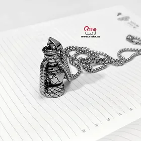 گردنبند اسپرت شیک مدل فانوس اسکلتی