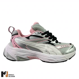 کفش ورزشی زنانه مرفیک طوسی صورتی