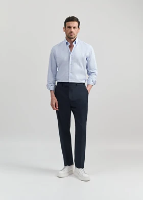 پیراهن طرح دار لینن 2510129