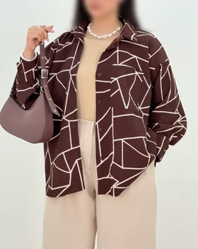 شومیز طرحدار مهیاس(112)کد:5419