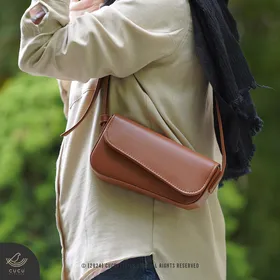 کیف زنانه دوشی مهر (چرم وارداتی )