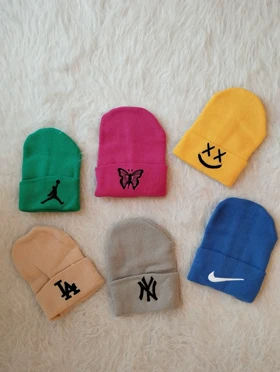 کلاه بافت رنگی اسپرت کد 4030101