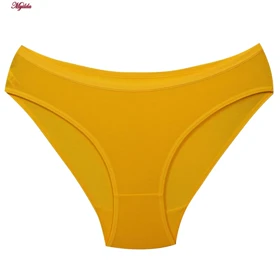 شورت زنانه فیتن فرخ زادی مدل پنبه‌ای کد 4080-100A رنگ زرد