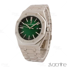 ساعت اودمار پیگه (AP) مردانه سیلور صفحه سبز 105384