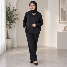 شومیز ماهرخ مشکی