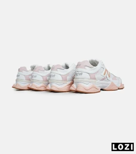 کفش کتانی زنانه سفید گلبهی NEW BALANCE 9060 مدل 6678