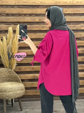 مانتو لینن آستین گت