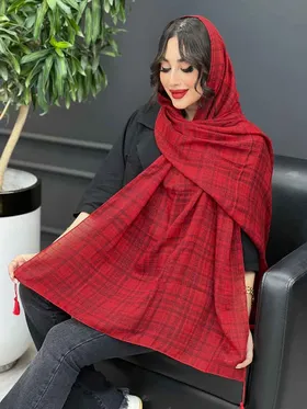 شال طرح بافت حصیری