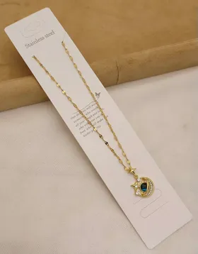 گردنبند ماه آبی طرح نورسا هدیه ولنتاین ژوپینگ ارسال رایگان