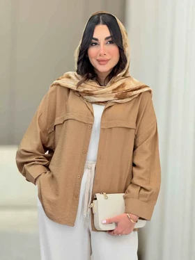 مانتو ژیله دار مهوا