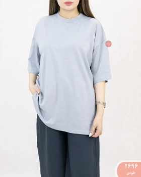 تیشرت باکسی رنگی 2696