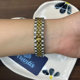 ساعت مچی رولکس زنانه صفحه سبز w-1463