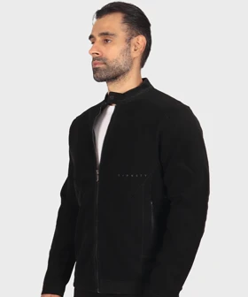 کت چرم مردانه ساده و اسپرت 2423