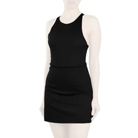 پیراهن تنیسی ورزشی زنانه الو مدل 25111 مشکی