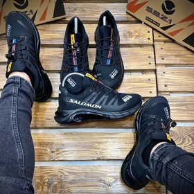 کفش و کتانی زنانه رنگ مشکی مدل سالامون SALOMON کد 15852