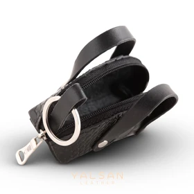 جاکلیدی زنانه چرم یلسان مدل مینور کد 205-MRV