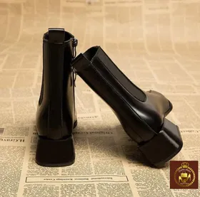 بوت زنانه پاشنه‌دار مدل لیدی