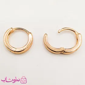 گوشواره زنانه حلقه‌ای ساده ژوپینگ