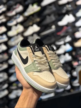 کتانی جردن وان زنانه کرم سبز