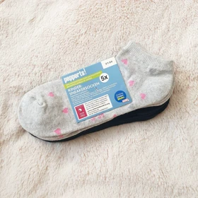 جوراب دخترانه پیپرتس کد Z-JG56 مجموعه 5 عددی