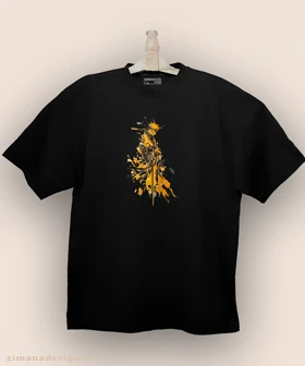 تیشرت لش مردانه و زنانه طرح ناروتو کد 912
