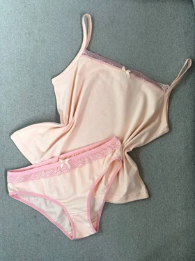 ست تاپ و شورتک زنانه ژینوس