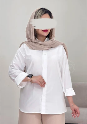 شومیز بیسیک سفید